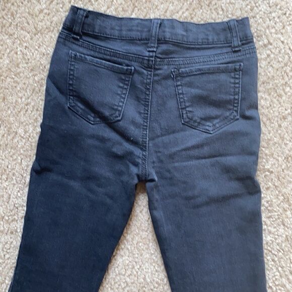 💕Girls Black denim jeans  - Picture 3 of 4